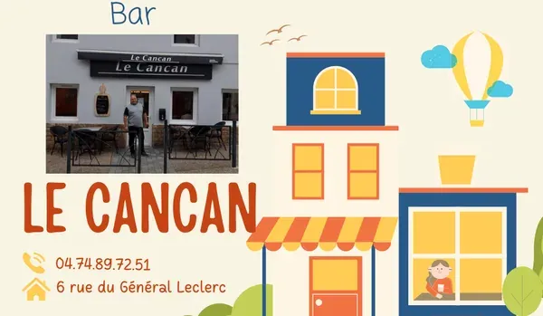 Logo Bar Le Cancan