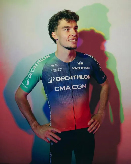 Jordan Labrosse sous les couleurs de son équipe